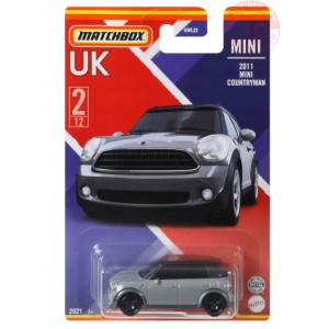 2011 MINI COUNTRYMAN-MATCHBOX UK 1/64 MATCHBOX GWL28 MATCHBOX