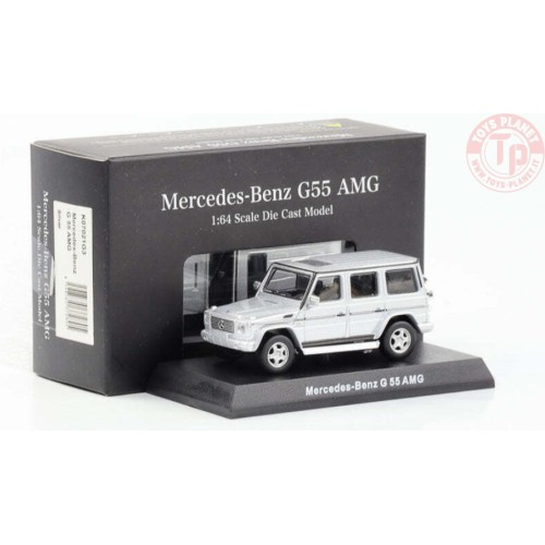 MERCEDES-BENZ G 55 AMG-SILVER 1/64 KYOSHO K07021G3 KYOSHO 1:64