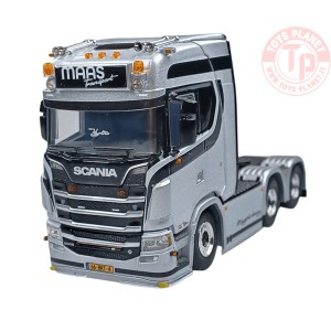 Scania S Highline CS20H 6x2 Sleep Maas Transport WSI 02-2971 WSI MODELS