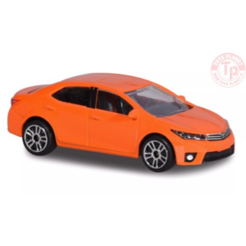 TOYOTA COROLLA ALTIS-STREET CARS-ORANGE 1/64 MAJORETTE TOYOTA COROLLA ALTIS ORANGE MAJORETTE