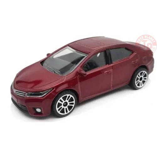 TOYOTA COROLLA ALTIS-STREET CARS- RED 1/64 MAJORETTE TOYOTA COROLLA ALTIS RED MAJORETTE