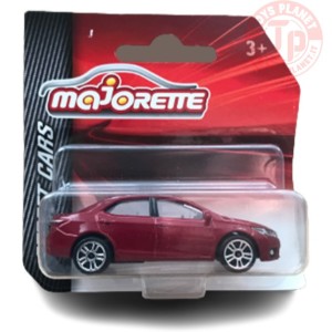 TOYOTA COROLLA ALTIS-STREET CARS- RED 1/64 MAJORETTE TOYOTA COROLLA ALTIS RED MAJORETTE