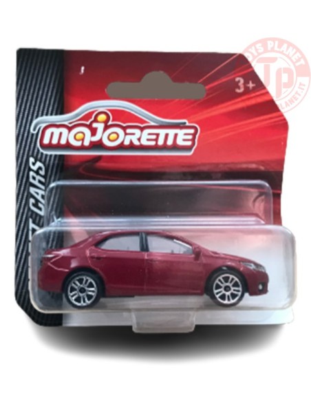 TOYOTA COROLLA ALTIS-STREET CARS- RED 1/64 MAJORETTE TOYOTA COROLLA ALTIS RED MAJORETTE