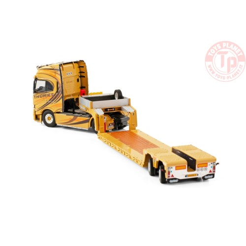 IVECO S-WAY HIGH 4X2 NOOTEBOOM LOWLOADER - 2 AXLE THURIES WSI 01-4035 WSI MODELS