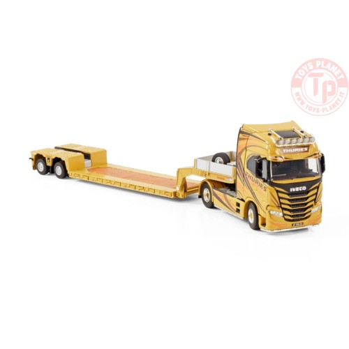 IVECO S-WAY HIGH 4X2 NOOTEBOOM LOWLOADER - 2 AXLE THURIES WSI 01-4035 WSI MODELS