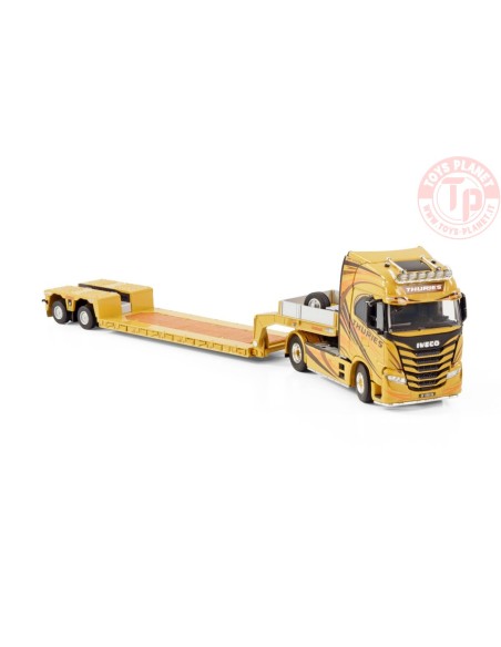 IVECO S-WAY HIGH 4X2 NOOTEBOOM LOWLOADER - 2 AXLE THURIES WSI 01-4035 WSI MODELS