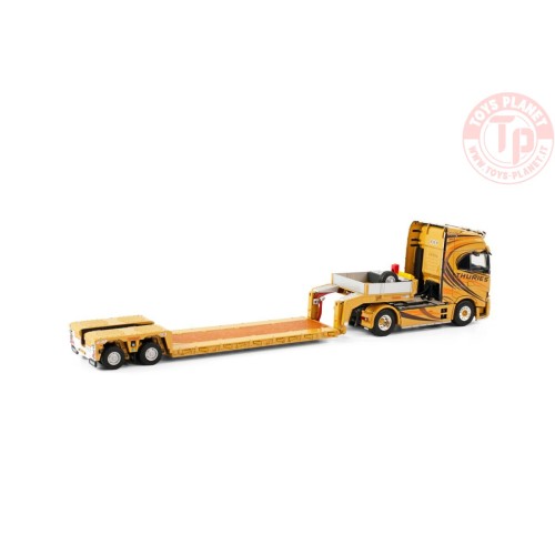 IVECO S-WAY HIGH 4X2 NOOTEBOOM LOWLOADER - 2 AXLE THURIES WSI 01-4035 WSI MODELS