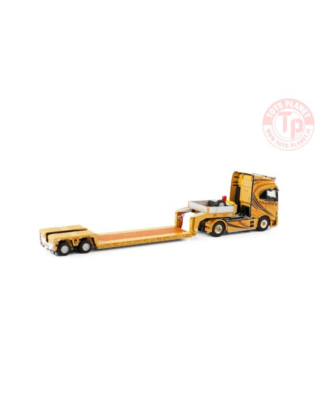 IVECO S-WAY HIGH 4X2 NOOTEBOOM LOWLOADER - 2 AXLE THURIES WSI 01-4035 WSI MODELS