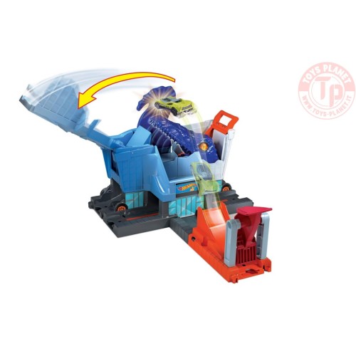 PISTA T-REX ATTACCO AL SUPERMERCATO 1/64 HOT WHEELS GBF92 HOT WHEELS