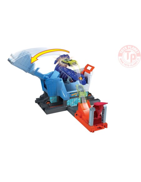 PISTA T-REX ATTACCO AL SUPERMERCATO 1/64 HOT WHEELS GBF92 HOT WHEELS