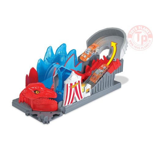 PISTA DINOSAURO ATTACCO ALLE MONTAGNE RUSSE 1/64 HOT WHEELS GBF93 HOT WHEELS