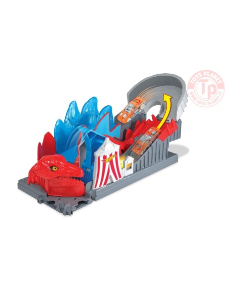 PISTA DINOSAURO ATTACCO ALLE MONTAGNE RUSSE 1/64 HOT WHEELS GBF93 HOT WHEELS