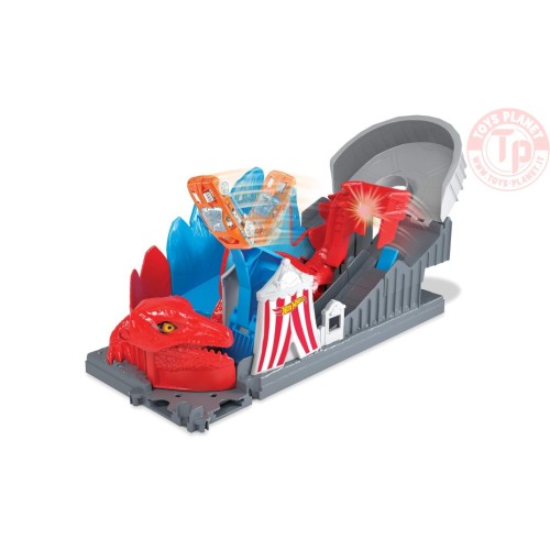 PISTA DINOSAURO ATTACCO ALLE MONTAGNE RUSSE 1/64 HOT WHEELS GBF93 HOT WHEELS