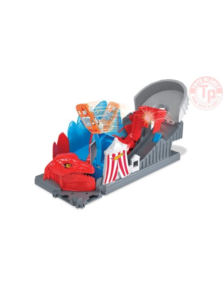 PISTA DINOSAURO ATTACCO ALLE MONTAGNE RUSSE 1/64 HOT WHEELS GBF93 HOT WHEELS
