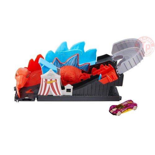 PISTA DINOSAURO ATTACCO ALLE MONTAGNE RUSSE 1/64 HOT WHEELS GBF93 HOT WHEELS