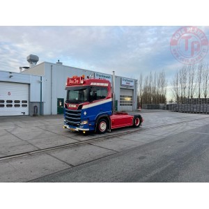 Scania Next Gen R650 met 20ft. iso tankcontainer Alex Top TEKNO 85410 TEKNO