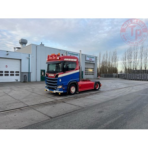 Scania Next Gen R650 met 20ft. iso tankcontainer Alex Top TEKNO 85410 TEKNO