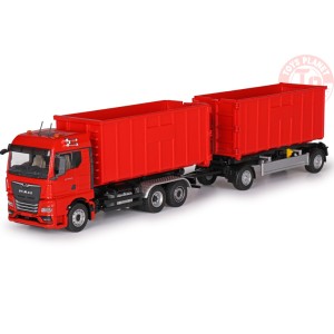 Man SET Meiller tipper truck and roll carrier CONRAD 10019 CONRAD