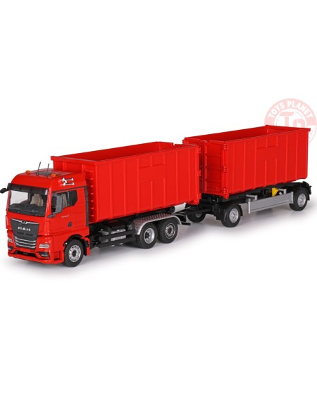 Man SET Meiller tipper truck and roll carrier CONRAD 10019 CONRAD