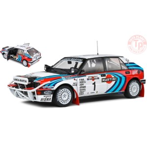 LANCIA DELTA HF N.1 RALLY KENYA 1991 WINIGHT LIGHT-RECALDE/CHRISTIE 1:18 SL1807803 SOLIDO