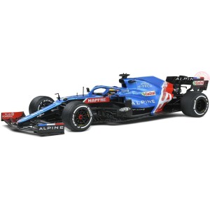 ALPINE A521 FERNANDO ALONSO 2021 N.14 PORTUGAL GP 1:18 SL1808101 SOLIDO