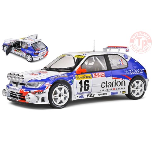 PEUGEOT 306 MAXI N.16 MONTECARLO NIGHT 1998-G/PANIZZI/H.PANIZZI 1:18 SL1808303 SOLIDO