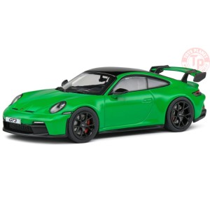 PORSCHE 992 GT3 COUPE 2021 GREEN 1:43 SL4312502 SOLIDO