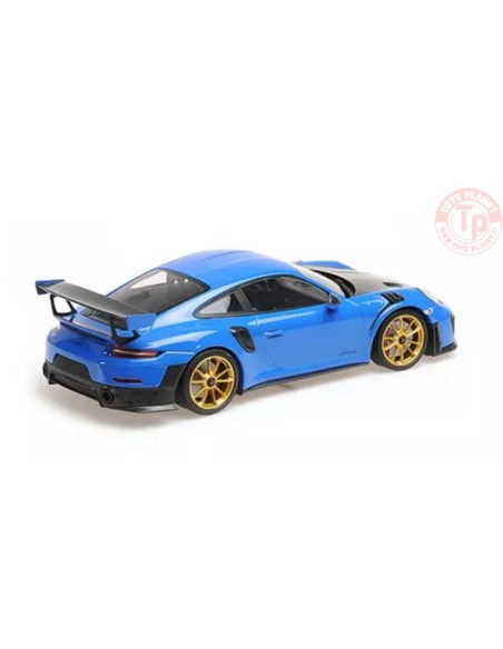PORSCHE 911 GT2RS BLUE/GOLD WHEELS 1:43 MINICHAMPS 413067274 MINICHAMPS PORSCHE 911 GT2RS BLUE/GOLD WHEELS 1:43 MINICHAMPS 413067274 MINICHAMPS