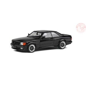 MERCEDES 560 SEC AMG WIDEBODY BLACK 1:43 SL4310901 SOLIDO