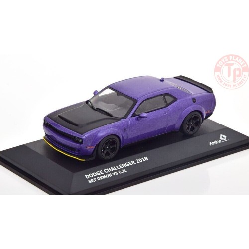 DODGE CHALLENGER 2018 SRT DEMON V8 6.2L 1:43 SL4310302 SOLIDO