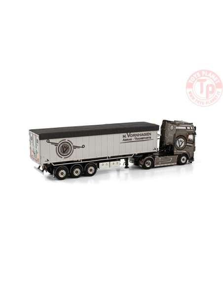 DAF XF SSC MY2017 4X2 VOLUME TIPPER TRAILER - 3 AXLE M. VORNHAGEN WSI 01-3823 WSI MODELS DAF XF SSC MY2017 4X2 VOLUME TIPPER TRAILER - 3 AXLE M. VORNHAGEN WSI 01-3823 WSI MODELS