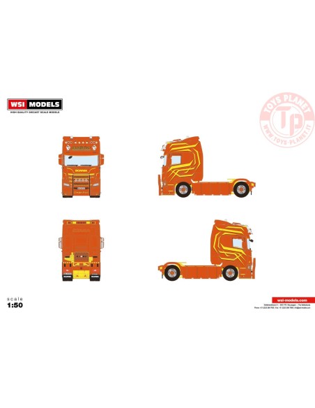 SCANIA R HIGHLINE CR20H 4X2 Aurénico WSI 01-4012 WSI MODELS SCANIA R HIGHLINE CR20H 4X2 Aurénico WSI 01-4012 WSI MODELS