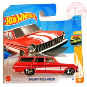 '64 CHEVY NOVA WAGON 1/64 HOT WHEELS HKH70 HOT WHEELS