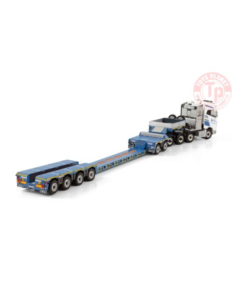 VOLVO FH4 GLOBETROTTER 8X4 LOW LOADER - 4 AXLE + DOLLY - 2 AXLE - ZÖCHLING WSI 01-3989 WSI MODELS VOLVO FH4 GLOBETROTTER 8X4 LOW LOADER - 4 AXLE + DOLLY - 2 AXLE - ZÖCHLING WSI 01-3989 WSI MODELS
