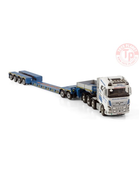 VOLVO FH4 GLOBETROTTER 8X4 LOW LOADER - 4 AXLE + DOLLY - 2 AXLE - ZÖCHLING WSI 01-3989 WSI MODELS VOLVO FH4 GLOBETROTTER 8X4 LOW LOADER - 4 AXLE + DOLLY - 2 AXLE - ZÖCHLING WSI 01-3989 WSI MODELS