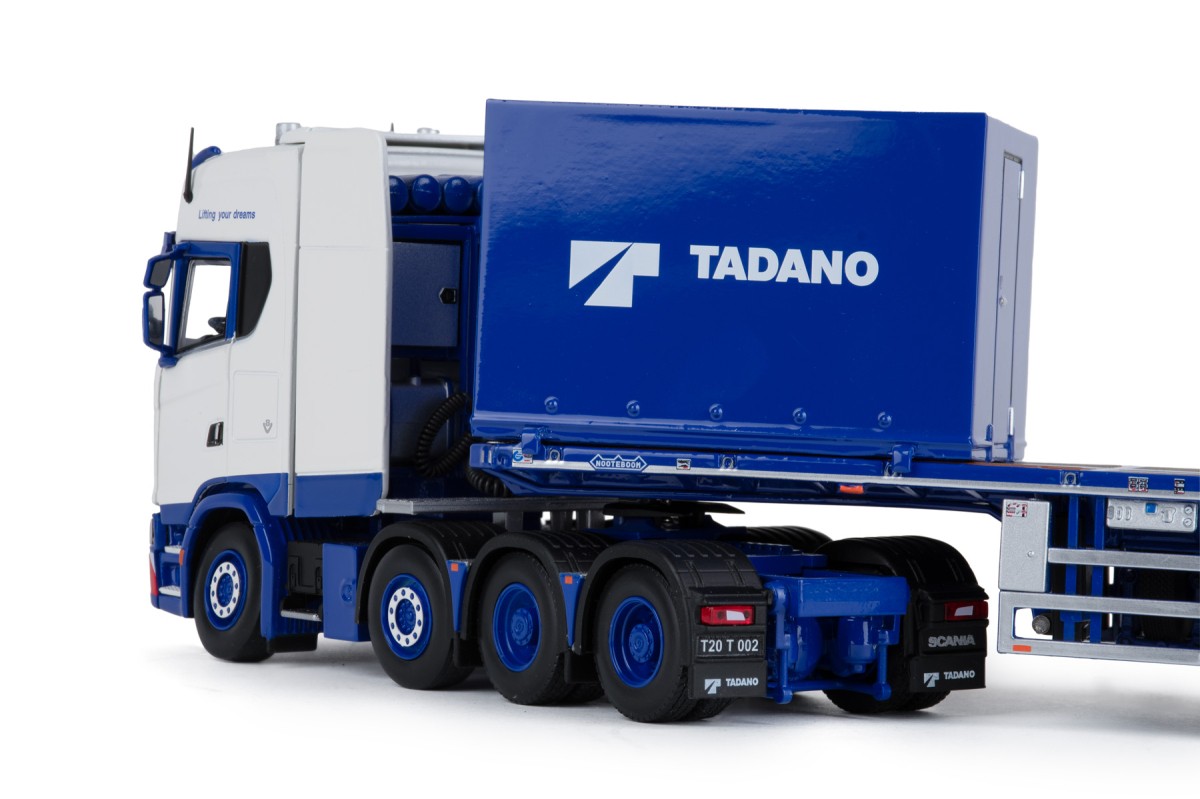 Camion avec ballast du transporteur MAX TRANS - MERCEDES Actros MP3 8x4