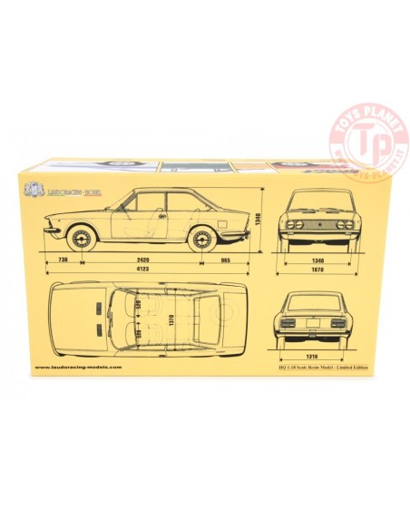 FIAT 124 SPORT COUPÉ 1969 VERDE 1:18 LM131D LAUDORACING FIAT 124 SPORT COUPÉ 1969 VERDE 1:18 LM131D LAUDORACING
