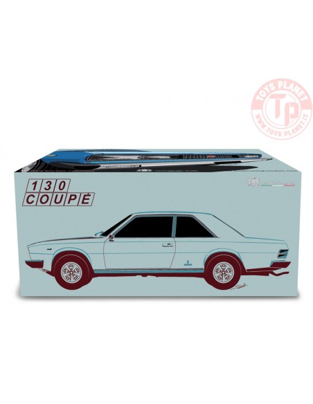 FIAT 130 COUPÉ 1971 BIANCO 1:18 LM143D LAUDORACING FIAT 130 COUPÉ 1971 BIANCO 1:18 LM143D LAUDORACING