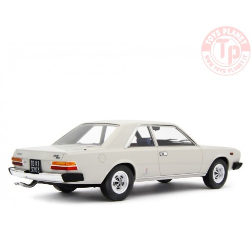 FIAT 130 COUPÉ 1971 BIANCO 1:18 LM143D LAUDORACING
