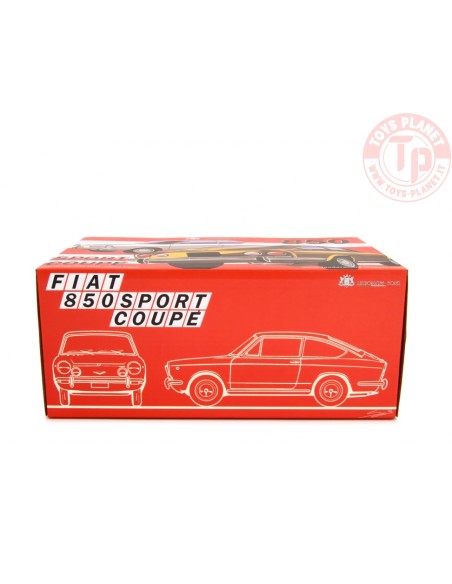 FIAT 850 SPORT COUPÈ 1968 BIANCO 1:18 LM118H LAUDORACING FIAT 850 SPORT COUPÈ 1968 BIANCO 1:18 LM118H LAUDORACING