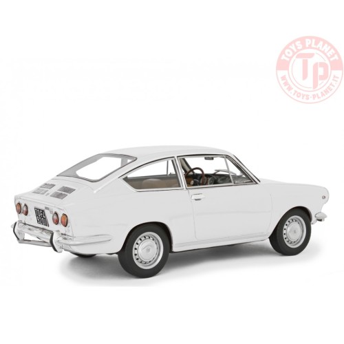 FIAT 850 SPORT COUPÈ 1968 BIANCO 1:18 LM118H LAUDORACING