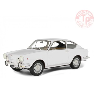 FIAT 850 SPORT COUPÈ 1968 BIANCO 1:18 LM118H LAUDORACING