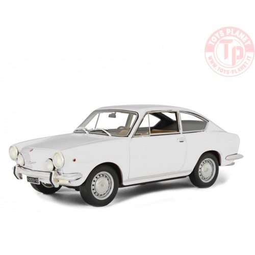 FIAT 850 SPORT COUPÈ 1968 BIANCO 1:18 LM118H LAUDORACING