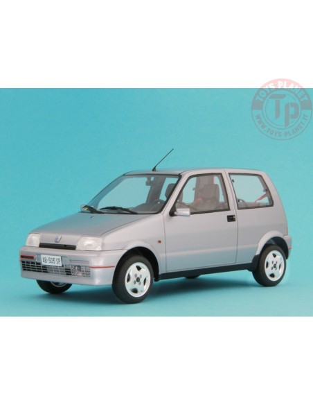 FIAT CINQUECENTO SPORTING 1994 GRIGIO METALIZZATO 1:18 LM152D LAUDORACING