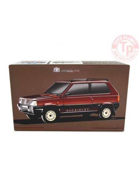 FIAT PANDA 4X4 SISLEY 1987 Grigio metallizzato 1:18 LM144C LAUDORACING FIAT PANDA 4X4 SISLEY 1987 Grigio metallizzato 1:18 LM144C LAUDORACING