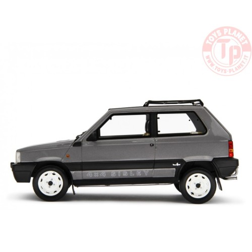 FIAT PANDA 4X4 SISLEY 1987 Grigio metallizzato 1:18 LM144C LAUDORACING