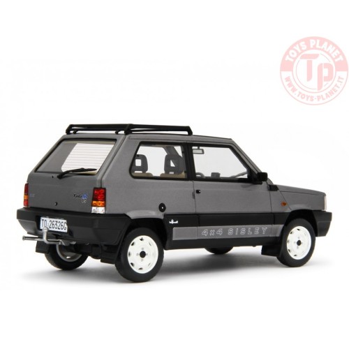 FIAT PANDA 4X4 SISLEY 1987 Grigio metallizzato 1:18 LM144C LAUDORACING