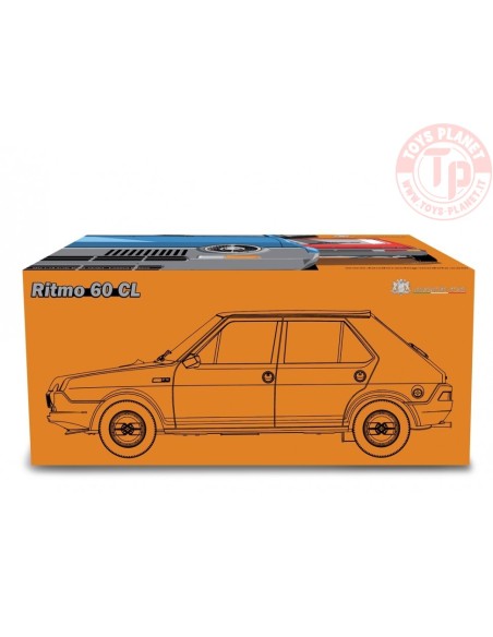 FIAT RITMO 60 CL 1978 Arancione 1:18 LM155A LAUDORACING FIAT RITMO 60 CL 1978 Arancione 1:18 LM155A LAUDORACING