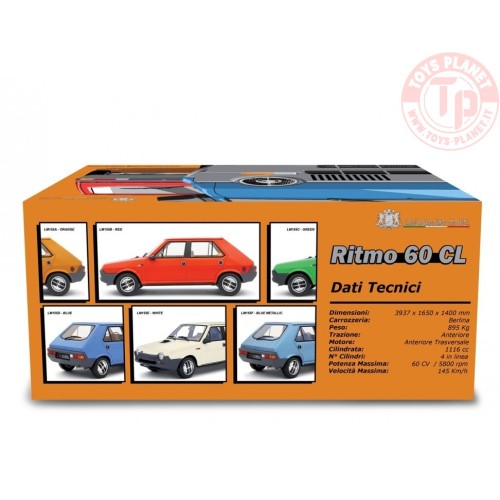 FIAT RITMO 60 CL 1978 Arancione 1:18 LM155A LAUDORACING