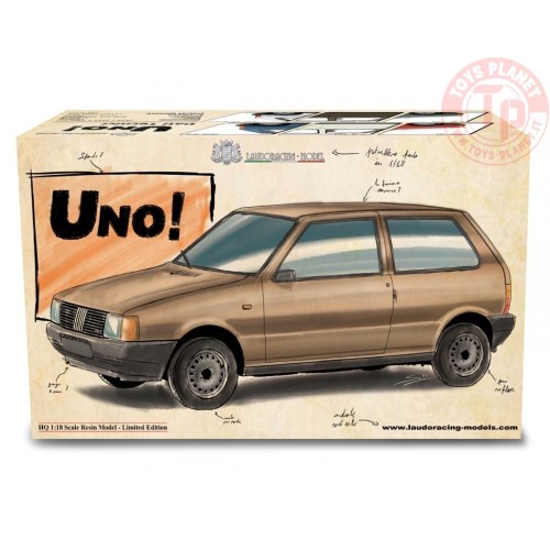 FIAT UNO 45 1983 Rosso 1:18 LM158A LAUDORACING